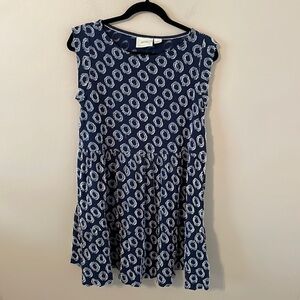 Maeve By Anthropologie Lisanne Textured Cotton Blend Tunic Dress